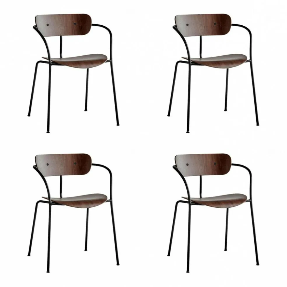 Pavilion AV2 Armlehnstuhl 4er Set