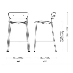 Pavilion AV7 Barhocker
