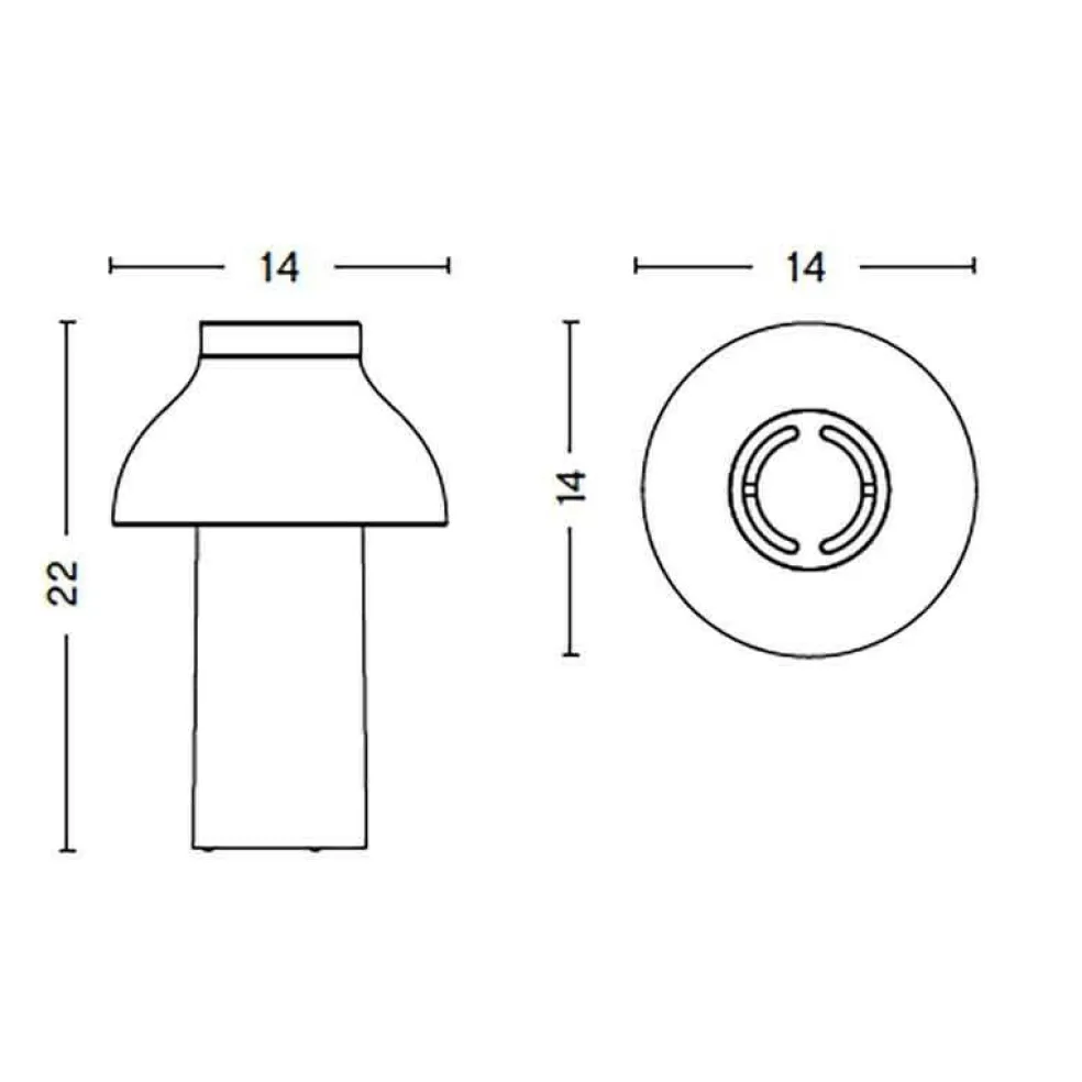PC Portable No 2 Akkuleuchte