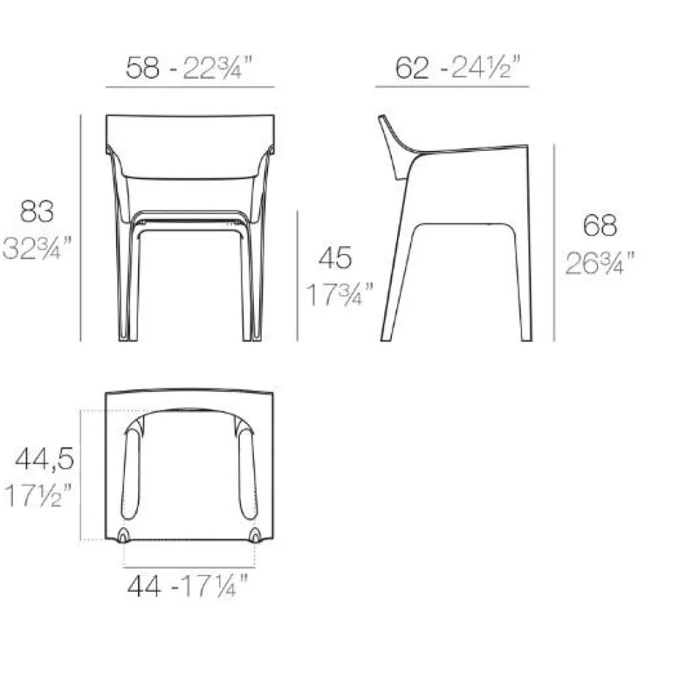 Pedrera Armlehnstuhl