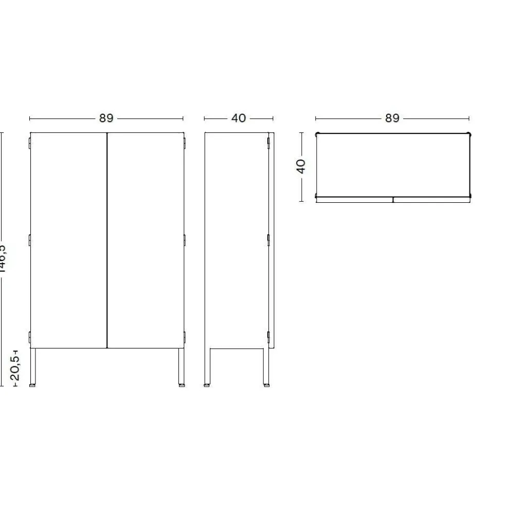 Perforated Schrank L