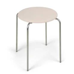 Petit Rond Hocker Leder