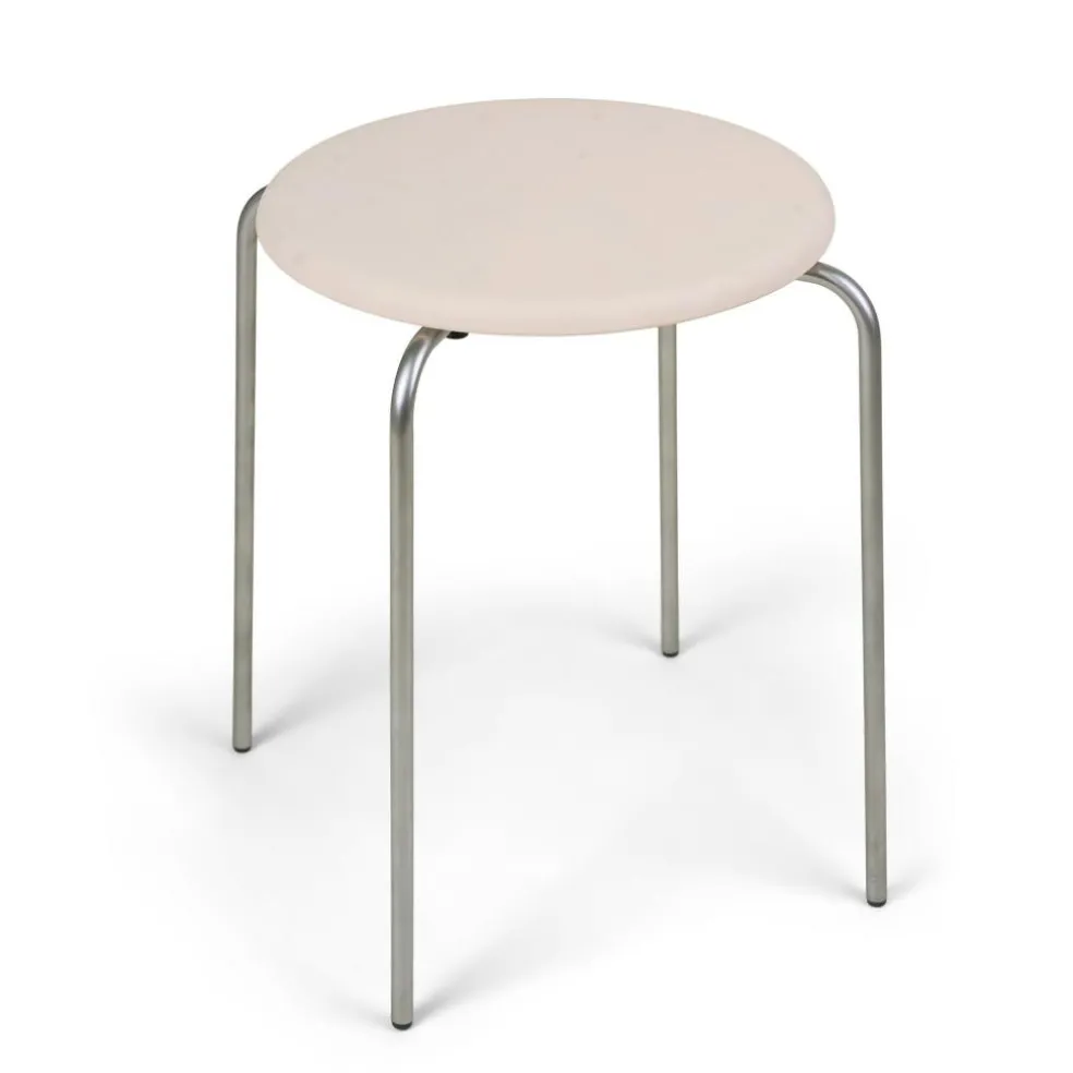 Petit Rond Hocker Leder