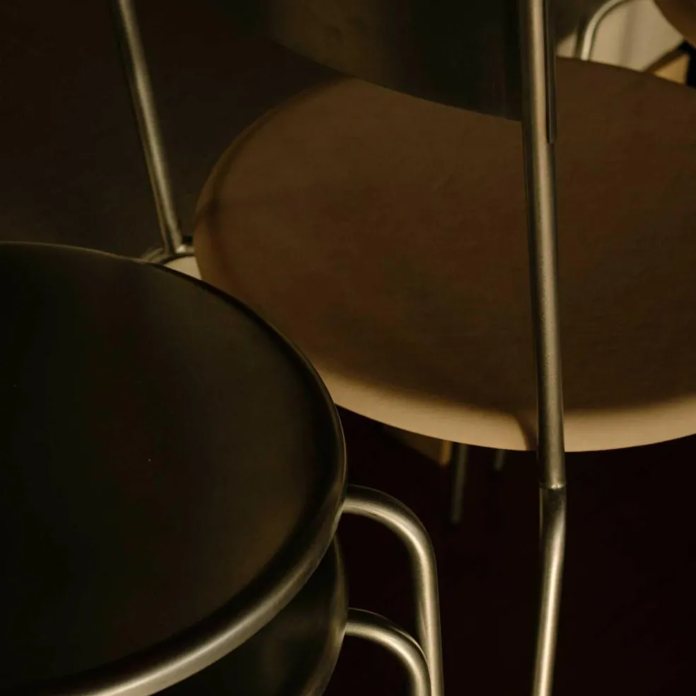 Petit Rond Stuhl Leder