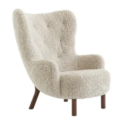 Petra VB3 Lounge Chair Gestell Walnuss