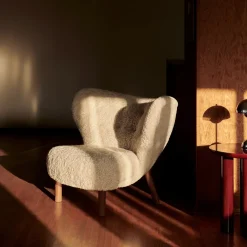 Petra VB3 Lounge Chair Gestell Eiche