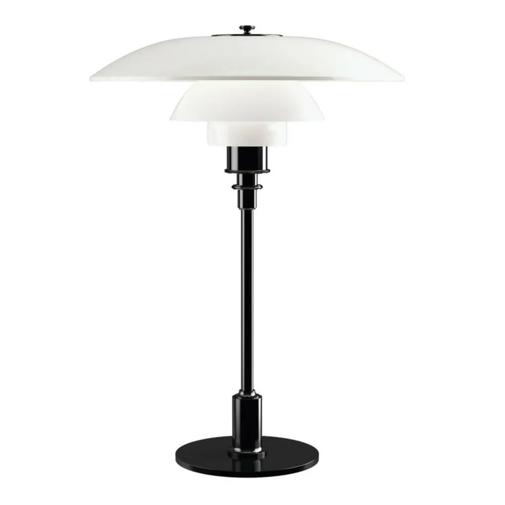 PH 3 1/2 - 2 1/2 Glas Tischleuchte