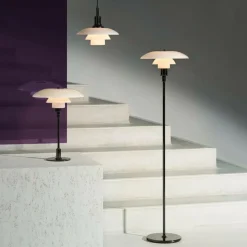 PH 3 1/2 - 2 1/2 Glas Tischleuchte