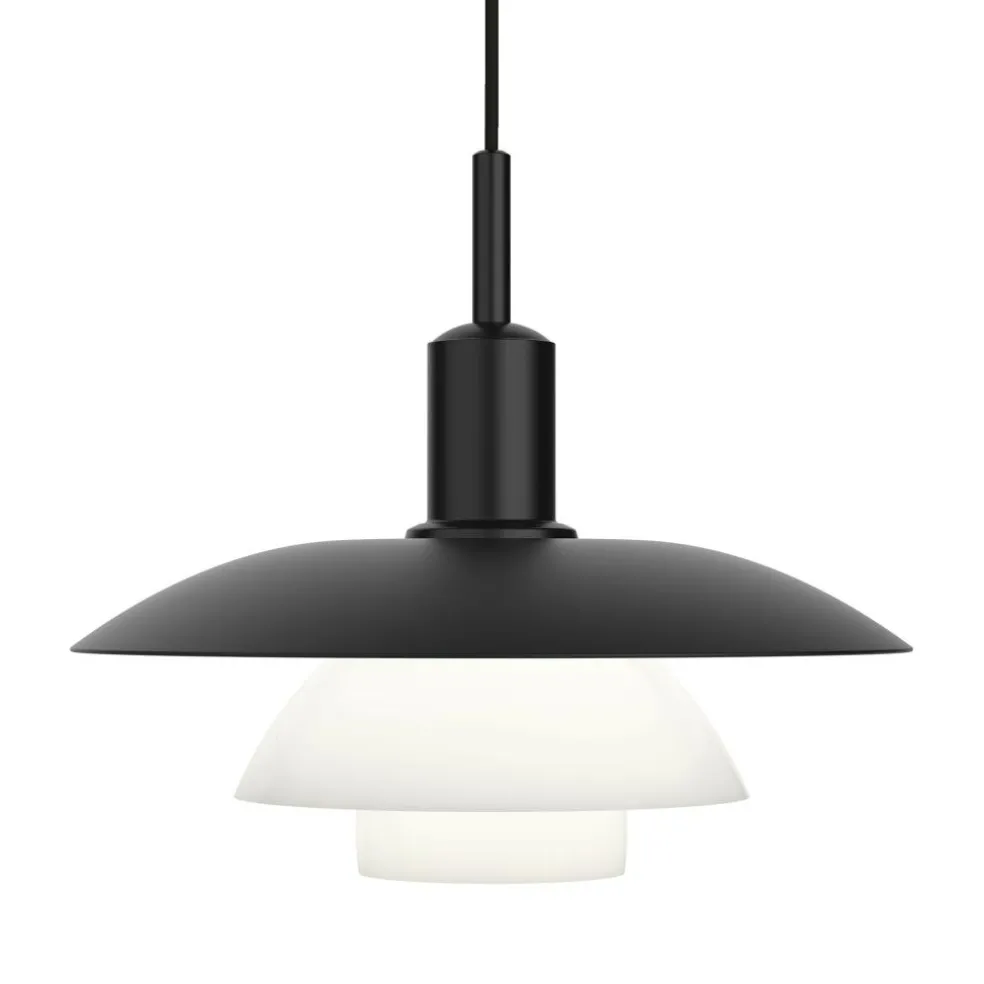 PH 5/5 Pendelleuchte Opalglas und Metall