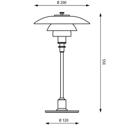 PH 2/1 Tischleuchte