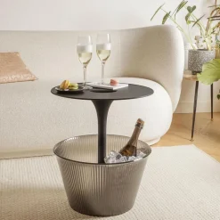 Pick-Up Beistelltisch mit Flaschenbehälter