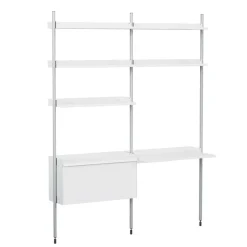 Pier System 12 Regal mit Schreibtisch