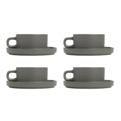 Pilar Teetasse mit Untertasse 4er Set