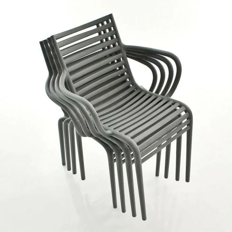 Pip-e Gartenarmlehnstuhl 4er Set