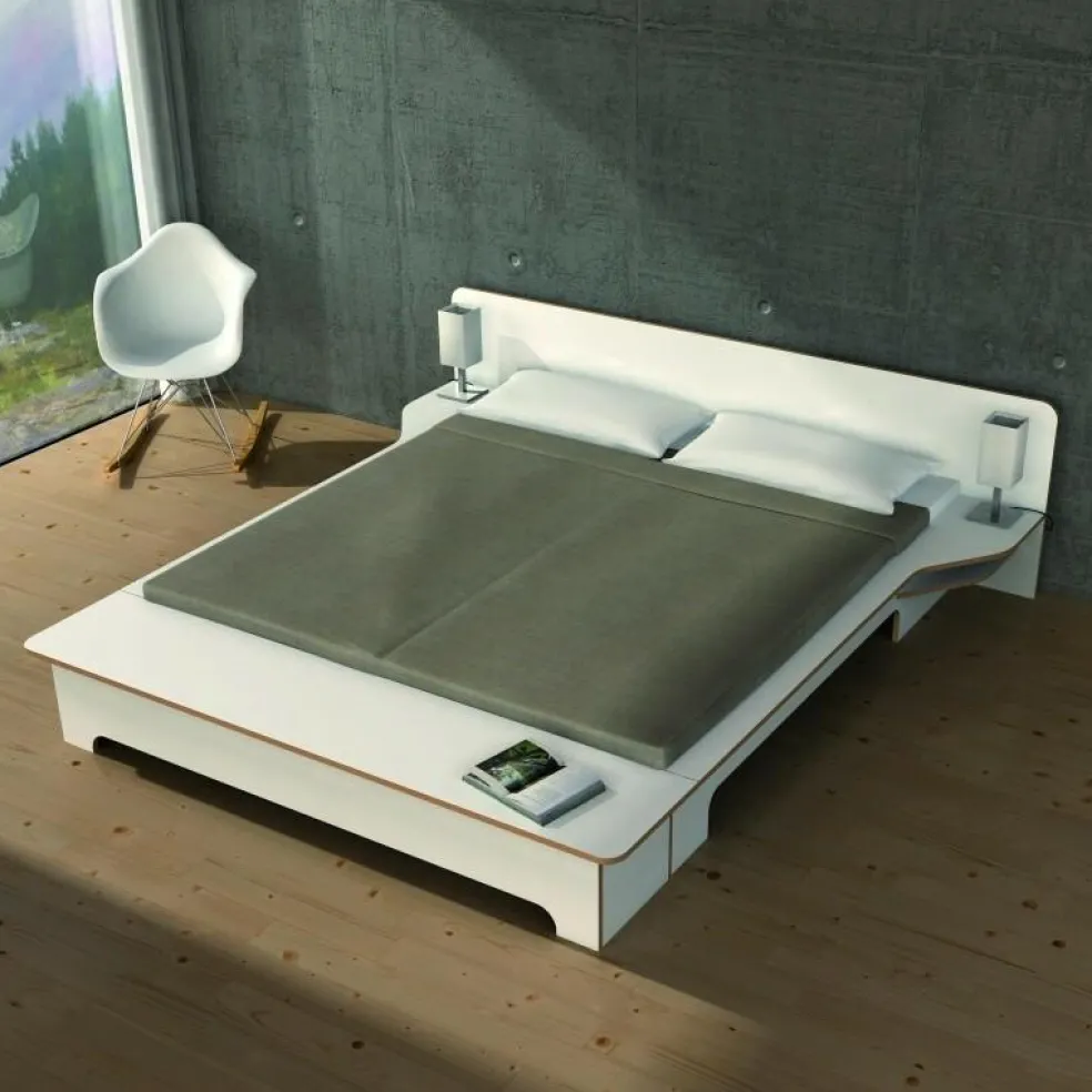 Plane Doppelbett 200x200cm