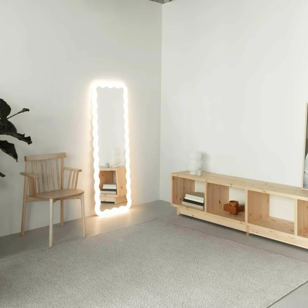 Plank Bücherregal niedrig