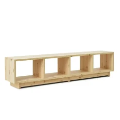 Plank Bücherregal niedrig