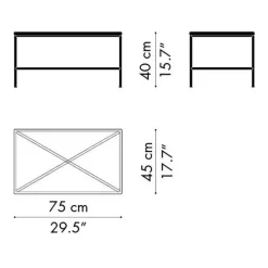 Planner™ MC310 Couchtisch rechteckig