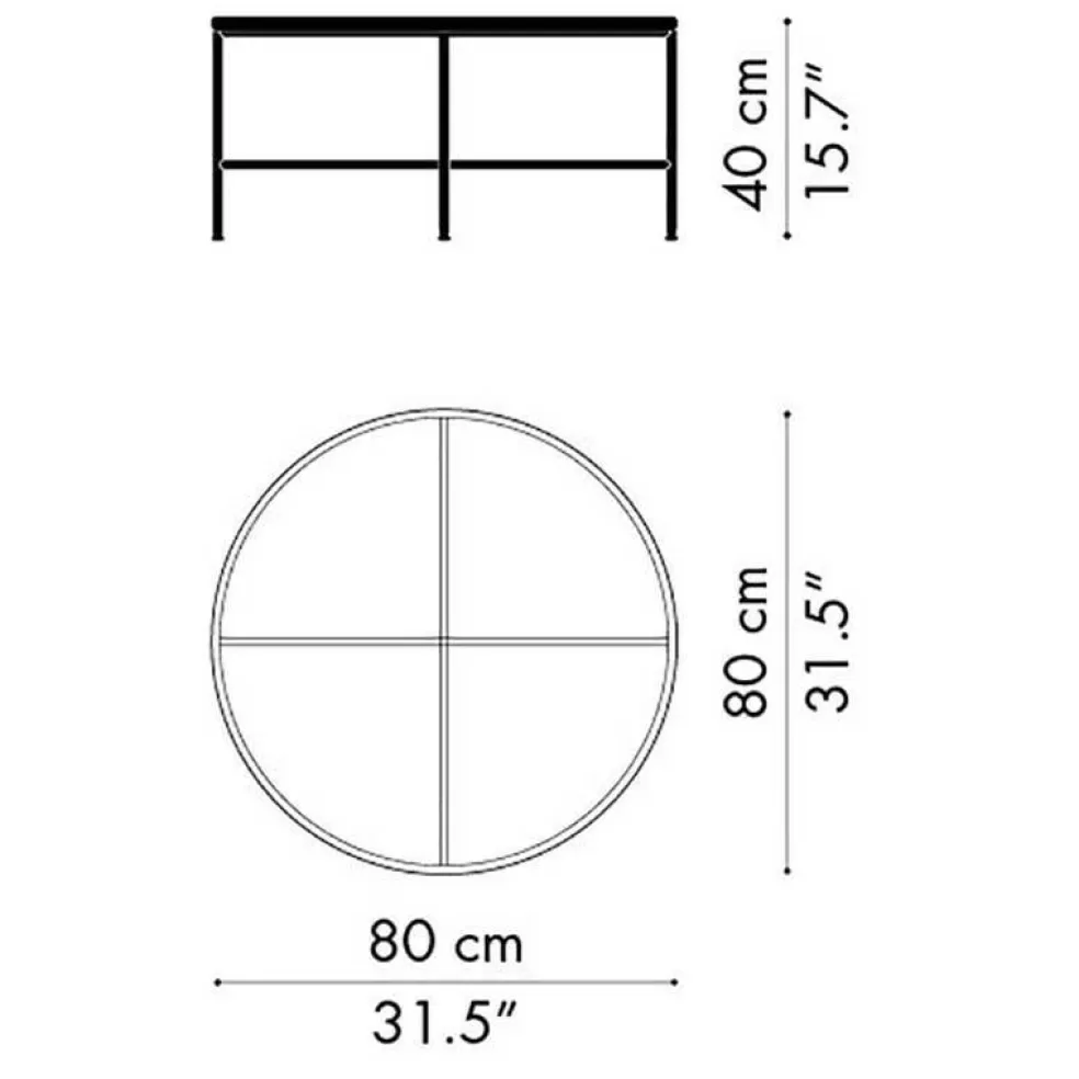Planner™ MC300 Couchtisch rund