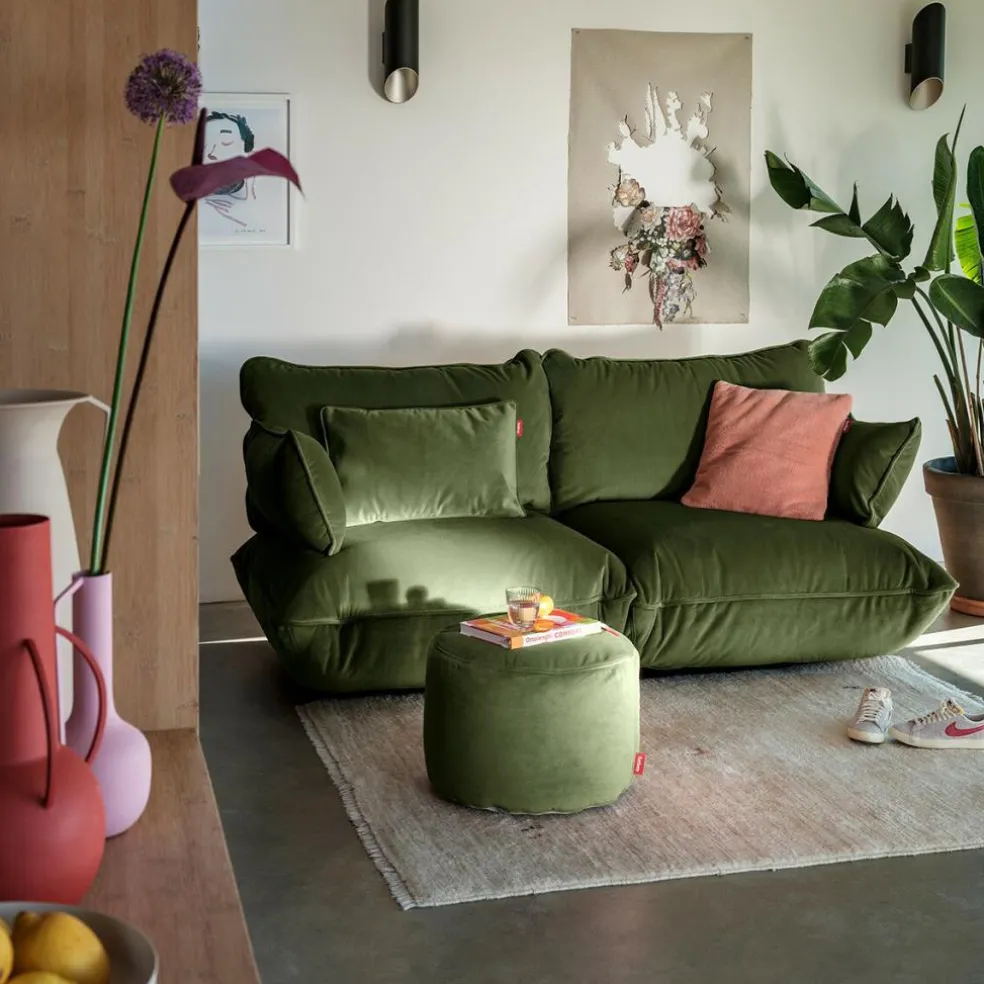 Point Pouf/Hocker Samt