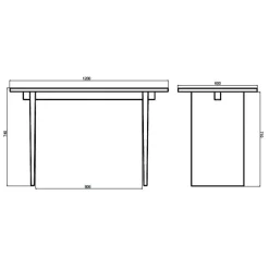 Private Schreibtisch