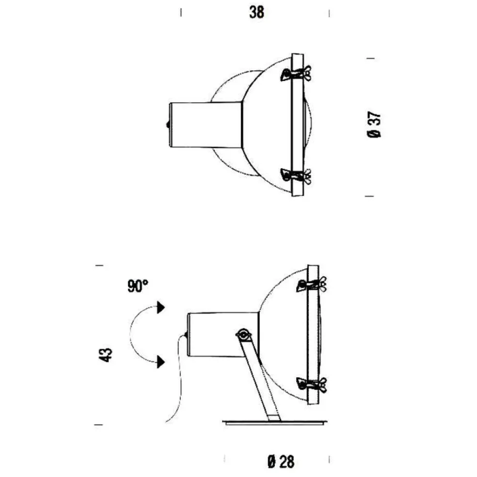 Projecteur 365 Bodenleuchte