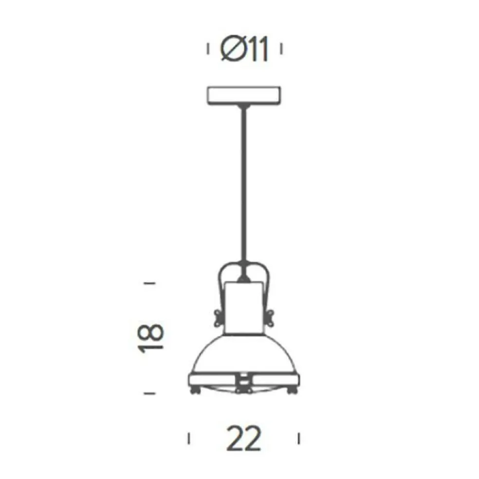 Projecteur 165 Pendelleuchte