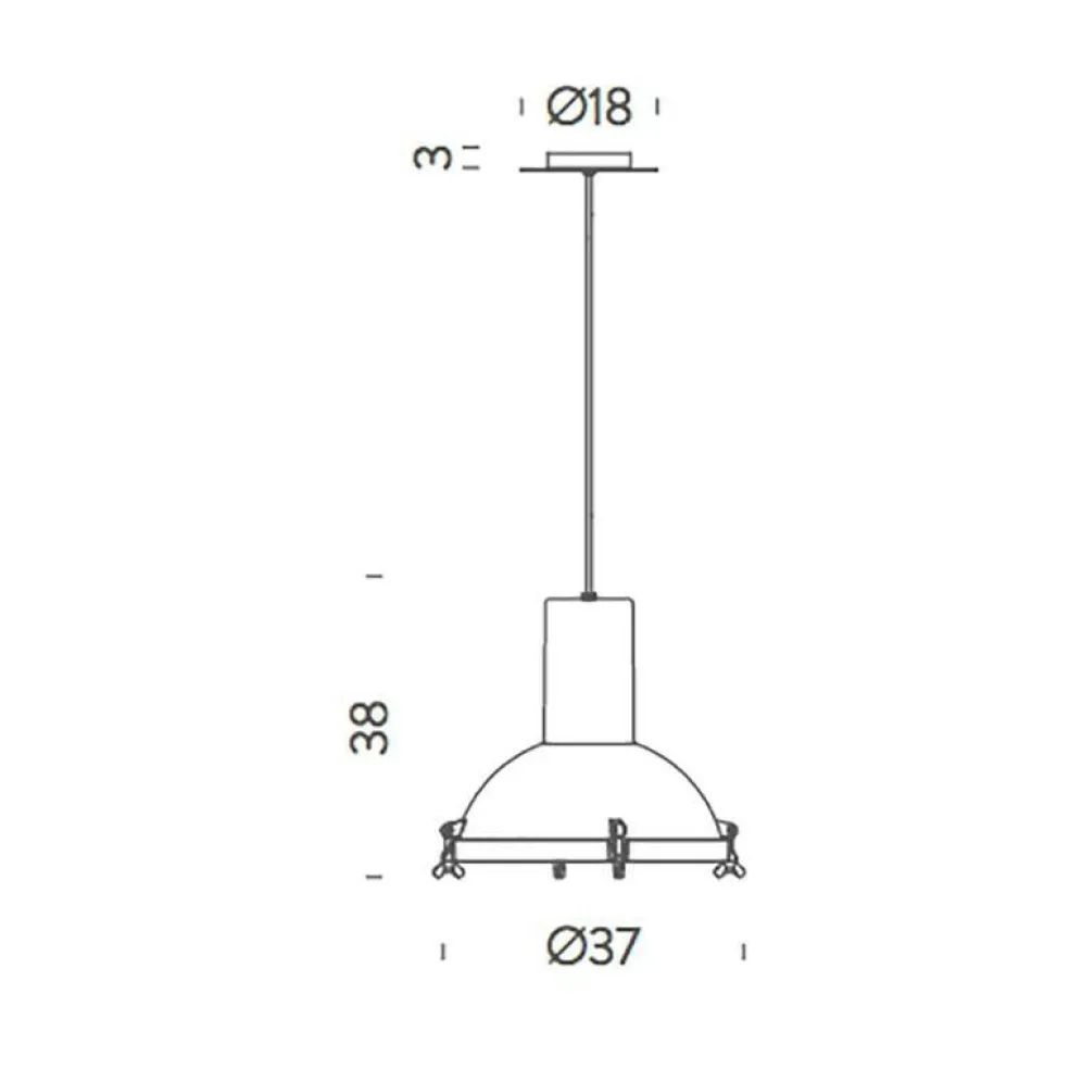 Projecteur 365 Pendelleuchte