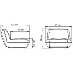 Puff x ByBorre Lounge Sessel
