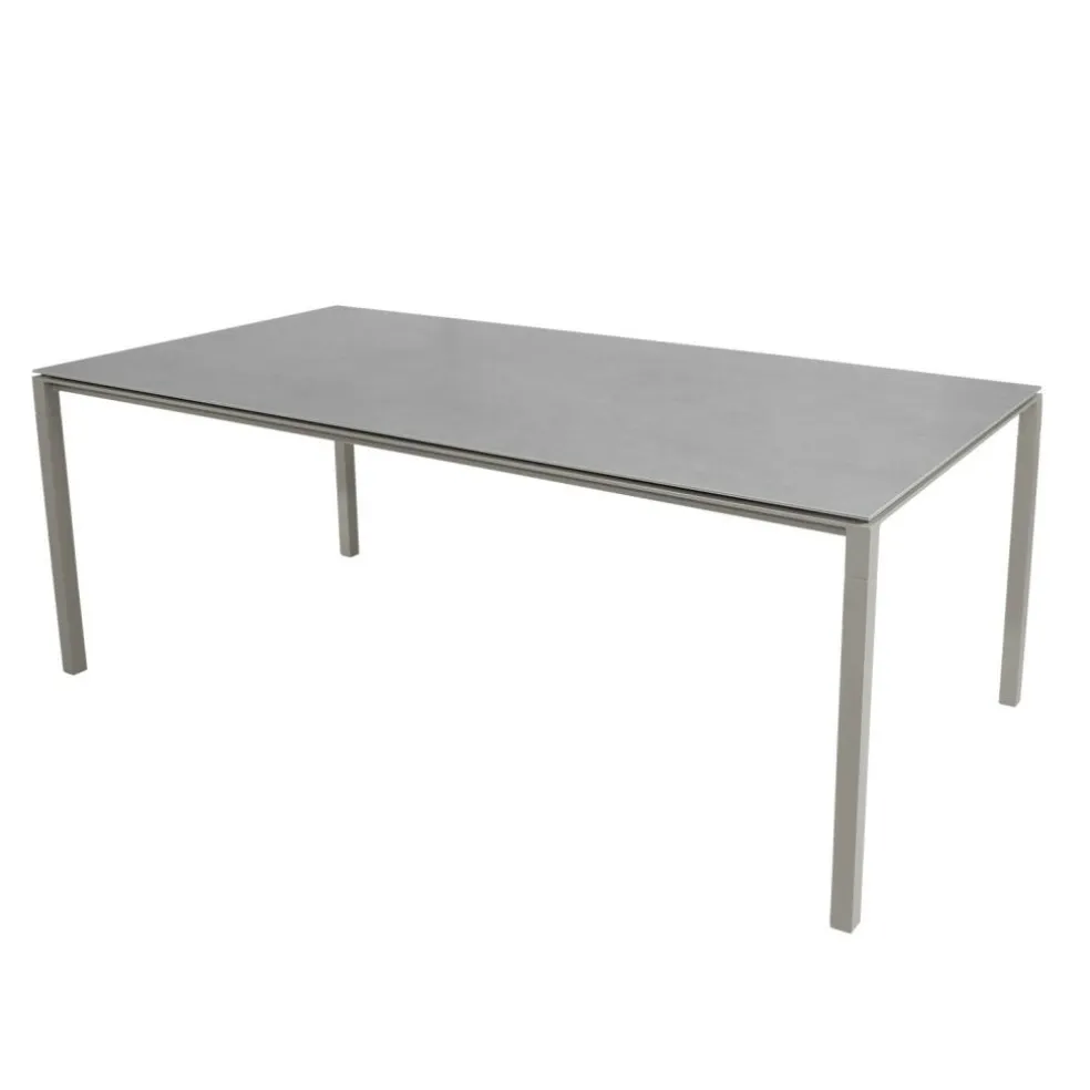 Pure Gartentisch 200x100cm