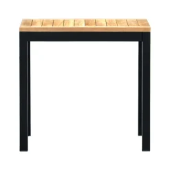 Quadrat Gartentisch Gestell schwarz