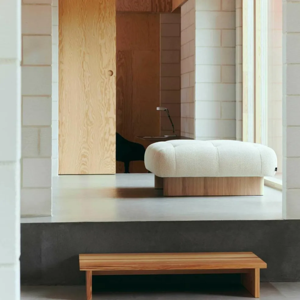 Quilton Lift Ottomane Eiche