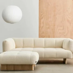 Quilton Lift Ottomane Eiche