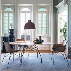 Q/Wood Armlehnstuhl 55x84x57cm