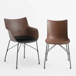 Q/Wood Armlehnstuhl 55x84x57cm