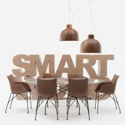 Q/Wood Armlehnstuhl 55x84x57cm