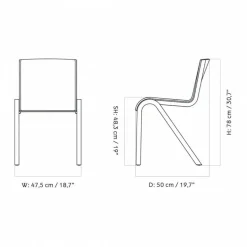 Ready Stuhl Sitz gepolstert