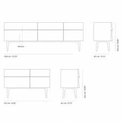 Reflect Sideboard klein