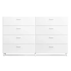 Relief Kommode breit mit Beinen 2x82x92,2cm