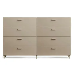 Relief Kommode breit mit Beinen 2x82x92,2cm