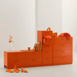 Relief Kommode breit mit Sockel 82x92,2cm