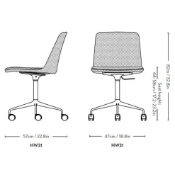 Rely HW31 Bürodrehstuhl
