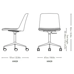 Rely HW29 Bürodrehstuhl