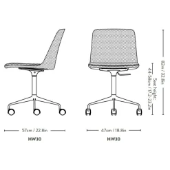 Rely HW30 Bürodrehstuhl