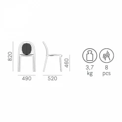 Remind 3730 Gartenstuhl