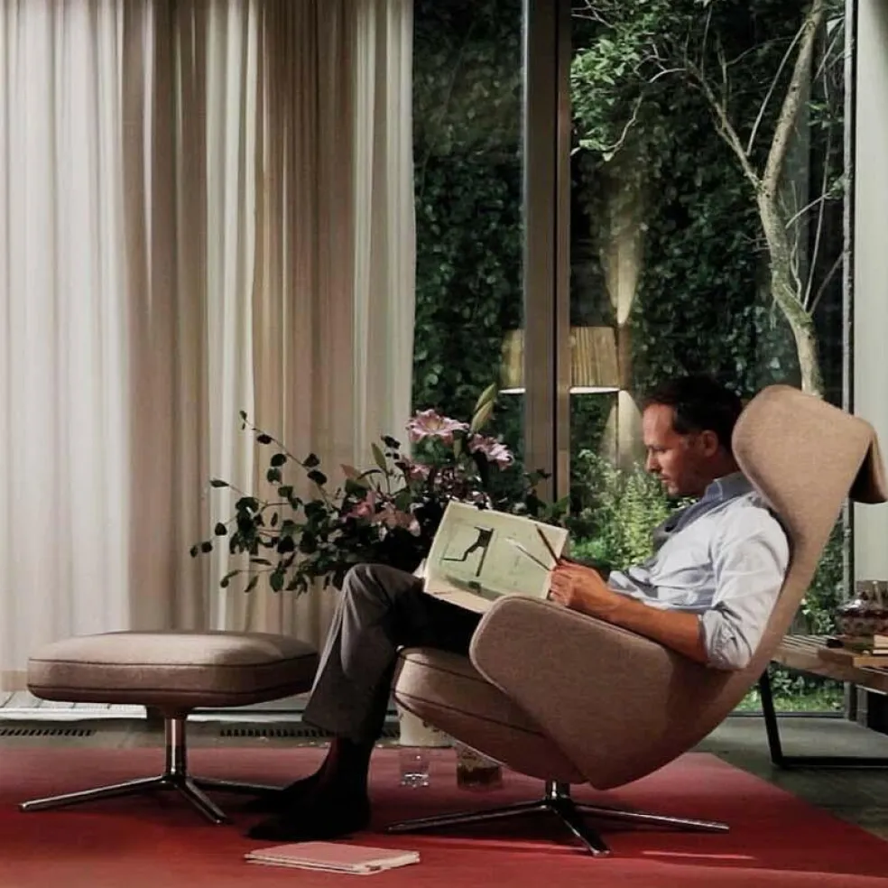 Repos Ottoman 62x62x40cm