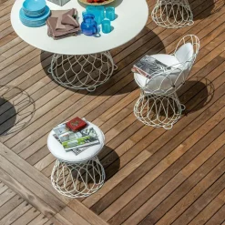 Re-Trouvé Garten-Beistelltisch / Hocker