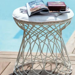 Re-Trouvé Garten-Beistelltisch / Hocker