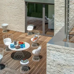 Re-Trouvé Garten-Beistelltisch / Hocker