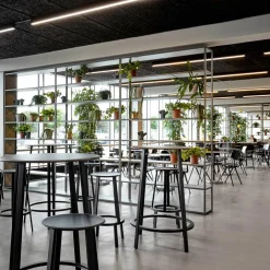 Revolver Barhocker hoch